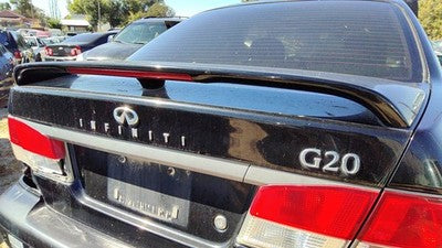 1999-2002 Infiniti G20 Rear Spoiler Back Wing Oem Kh3 Black K60303j125
