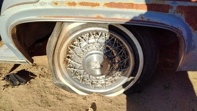 1984 Deville Sedan Lh Driver Left Rear Wheel Chrome Moulding Oem Back