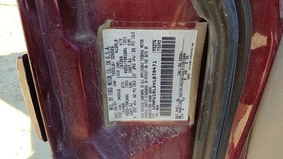 1997 Ford Expedition Passenger Right Rear Brake Backing Plate Assembly Oem