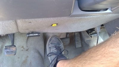 1988-1992 Cutlass 2 Door Lower Dash Under Column Knee Bolster Trim Panel Gray