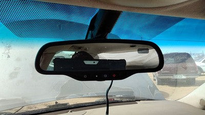 2000-2005 Cadillac Deville Dts Inside Rear View Mirror Oem Windshield Mounted