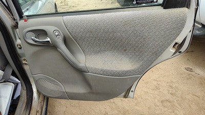00-05 Saturn L100 Passenger Right Rear Inside Door Trim Panel Only Back Gray 96B