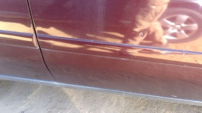 06-09 Trail Blazer Passenger Right Front Moulding From Door Trim Strip Red 49U