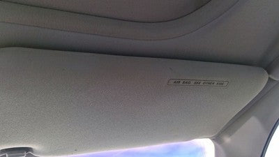 1997 Acura Tl Passenger Right Sun Visor Oem Gray
