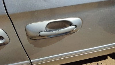 2001-07 Town & Country Driver Left Rear Outside Door Handle Back Silver Ps2
