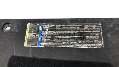 07-09 Silverado 2500 Plastic Cover Above Radiator Support 15911270 Sight Shield