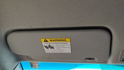 2004-2009 Mazda 3 Driver Left Sun Visor Oem Black Br6 Bn8p69320c77