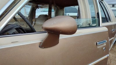 1978-1985 Chevy Malibu Driver Left Side Mirror Door Mounted Oem Tan 4 Door