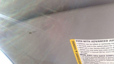 2006-2009 Pontiac Torrent Driver Left Sun Visor Oem 25954547