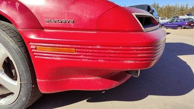 1991-1995 Grand Prix Front Bumper Cover Assembly Oem Red 2 Door 10252361