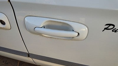 01-07 Caravan Driver Left Rear Outside Door Handle Back 0Rp91sw1ae White Pw1