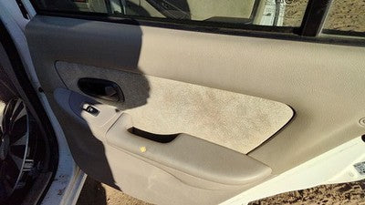 01-03 Hyundai Elantra Passenger Right Rear Inside Door Trim Panel Only Back Tan