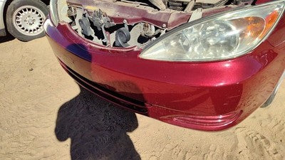 2002-2004 Toyota Camry Front Bumper Cover Assembly Oem Salsa Red 3Q3 52119Aa905