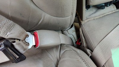 1999 Buick Park Ave Passenger Right Front Seat Belt Buckle Receiver Oem Tan