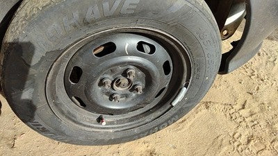 2000-2005 Kia Rio 14 Steel Wheel Oem Factory Rim #1 K9965g75540
