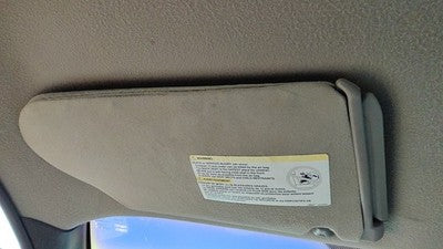 2000-2002 Oldsmobile Intrigue Driver Left Sun Visor Oem Gray 14B 10309647