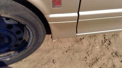 1993 Saturn Sw2 Driver Left Moulding From Fender Oem Trim Strip Gold