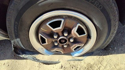 82-86 Firenza 13" Steel Wheel With Chrome Trim Factory Rim Super Stock #1