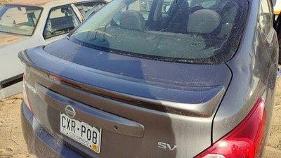 2012-2019 Nissan Versa Rear Spoiler Back Wing Oem Gray Kad 960309Kc1b