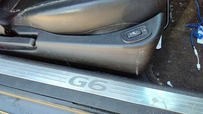 2009 Pontiac G6 Gxp Coupe Passenger Right Side Seat Trim Panel Oem Ebony 193