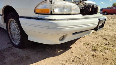 1992-1995 Pontiac Bonneville Front Bumper Cover Assembly Oem White 25556915