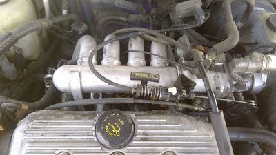 91-96 Ford Escort Intake Manifold Fuel Injector Rail Harness Throttle Body 1.9L