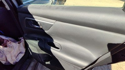 15 Nissan Altima Passenger Right Rear Inside Door Trim Panel Back Charcoal G