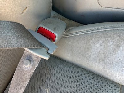 04-06 Cadillac Srx Passenger Right Front Seat Belt Buckle Receiver Oem Gray 132