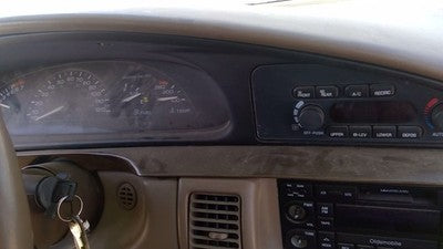 1994-1995 Olds Eighty Eight Trim Bezel Around Speedometer Dash Surround Panel