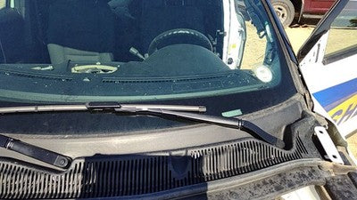 16-19 Explorer Police Interceptor Driver Left Windshield Wiper Arm Blade Lever