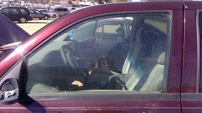 2002-2009 Trail Blazer Driver Left Front Side Window Door Glass Oem 25930347