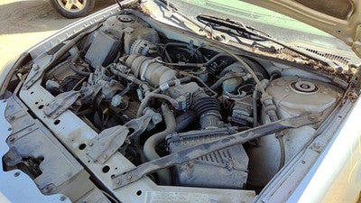 04-08 Grand Prix Driver Left Rear Brake Caliper With Mount Bracket Oem Back