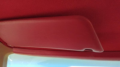 1983 Ford F150 Driver Left Sun Visor Oem Red