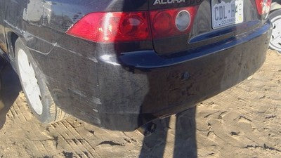 2004 05 Acura Tsx Rear Bumper Cover Assembly Oem Back Black B-92P 4715Seaca90zz