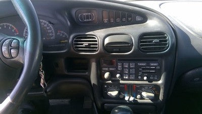 1997-03 Grand Prix Gt Trim Bezel Around Speedometer Dash Surround Panel Gray 12B