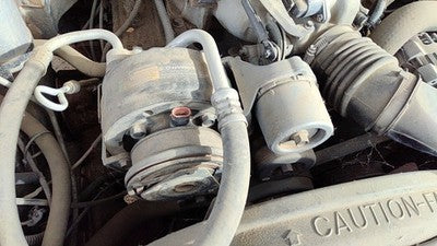 1993 Chevy S10 Blazer Mount Bracket Set For Ac Compressor Oem 4.3L