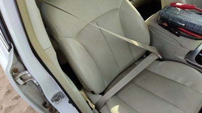 10-12 Legacy Outback Passenger Right Front Seat Belt Retractor Shoulder Ivory