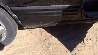 01-02 Forester Passenger Right Rear Moulding From Door Back Trim Strip Black