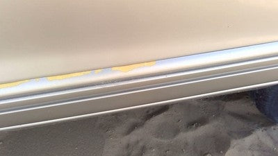 1994 Olds Eighty Eight Driver Left Rear Moulding From Door Back Trim Strip Gold