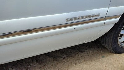 1998 Buick Lesabre Passenger Right Front Moulding From Door Oem Trim Strip White