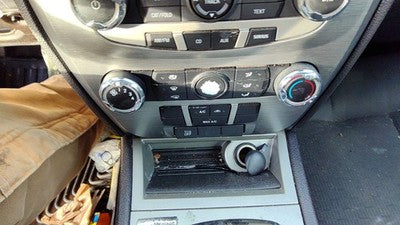 10-12 Ford Fusion Temperature Control Module In Dash Heater Ac Head Unit 3.0L