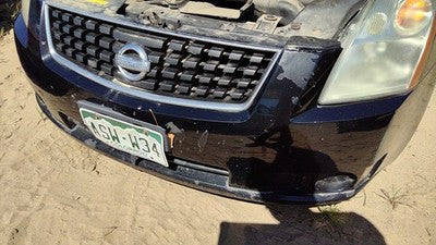 2007-2009 Nissan Sentra Front Bumper Cover Assembly Oem 2.0L Black Kh3