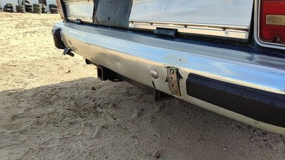 1984-1991 Jeep Grand Wagoneer Chrome Rear Bumper Assembly With Brackets Oem Back