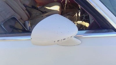 1978 Buick Regal Passenger Right Side Mirror Door Mounted Oem White
