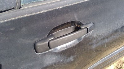 1998-2002 Subaru Forester Passenger Right Rear Outside Door Handle Back Black