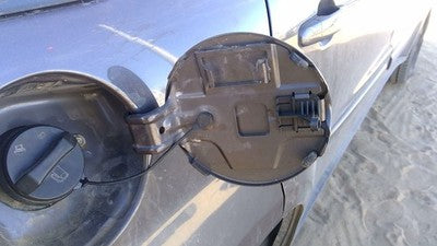 06-09 Pontiac Torrent Fuel Tank Door With Hinge Gas Lid Filler Granite Gray 44U