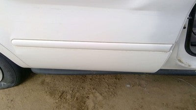 1998 Ford Taurus Passenger Right Rear Moulding From Door Back Trim Strip White