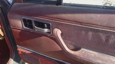 85 Jeep Cherokee Passenger Right Front Inside Door Trim Panel Only Oem 2 Dr Red