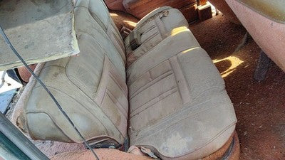 1984 Jeep Grand Wagoneer Rear Bench Seat Assembly Oem Brown