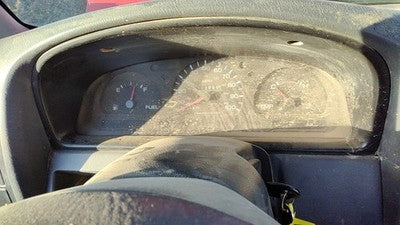 1994-1997 Nissan Hardbody Trim Bezel Around Speedometer Oem Dash Surround Panel